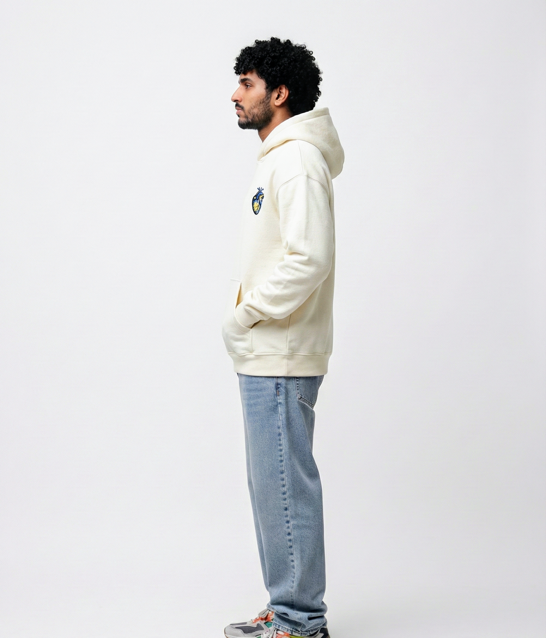 Starry Night Hoodie White