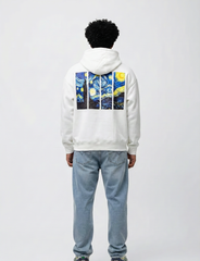 Starry Night Hoodie White
